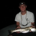 Nick Barker battled this 23 inch trout and won!  What a trip!  Lots of big trout and a couple nice reds too!!